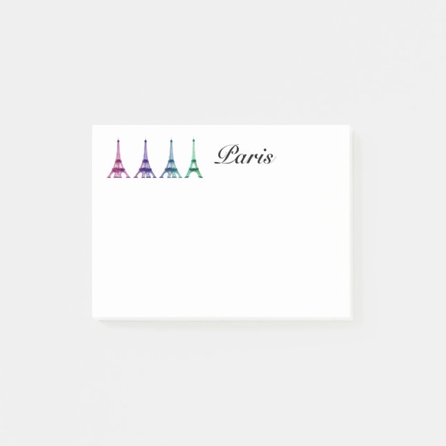 Bloco De Notas Posto-it-Notes-Paris (Frente)