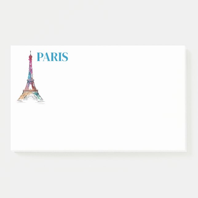 Bloco De Notas Posto-it-Notes Paris (Frente)