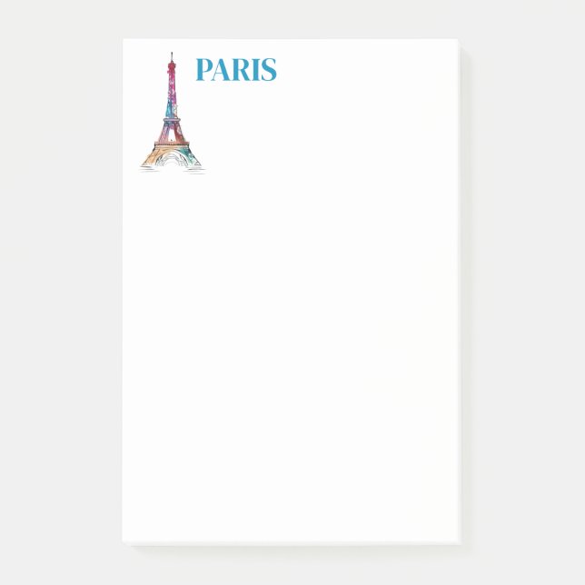 Bloco De Notas Posto-it-Notes Paris (Frente)