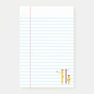 Bloco De Notas Posto Lápis