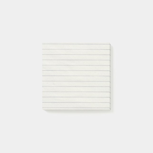 Bloco De Notas Posto linhado que ele anota (Frente)