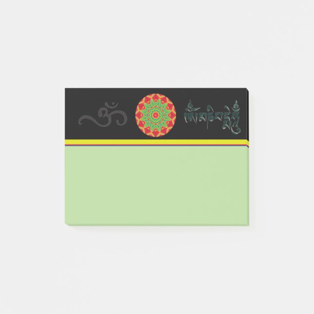 Bloco De Notas Posto Mandala - Notas (Frente)