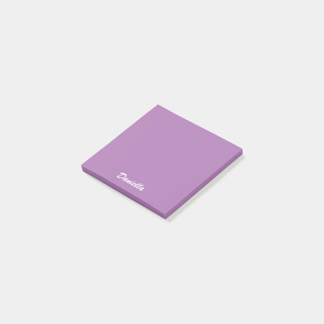 Bloco De Notas Posto personalizado - suas notas adesivas (Inclinado)