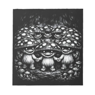 Bloco De Notas Povo Fungo •  Criaturas da Floresta por BurnsInHel