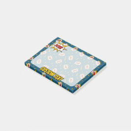 Bloco De Notas Pow Comic Sound Effect Pattern