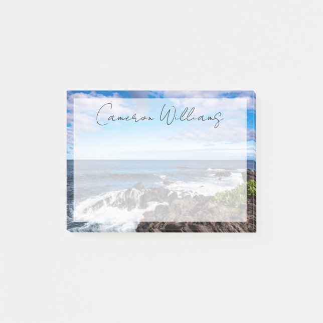 Bloco De Notas Praias Tropicais | Parque Nacional de Haleakala Ma (Frente)