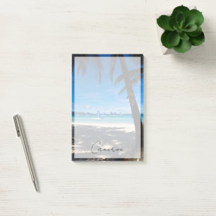 Bloco De Notas Praias Tropicais White Beach Boracay Filipinas