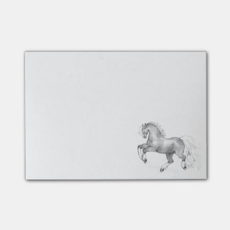 Bloco De Notas Prancing Dapple notas pegajosas do post-it