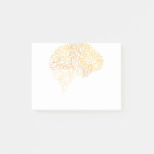 Bloco De Notas Presente cerebral superhumano