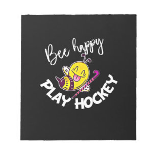 Bloco De Notas Presente de apicultor Bebe Happy Play Hockey