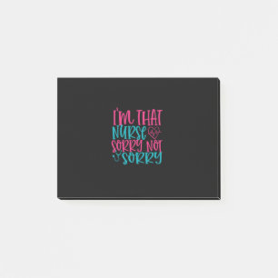 Bloco De Notas Presente de Enfermeira   Im Que Enfermeira Desculp