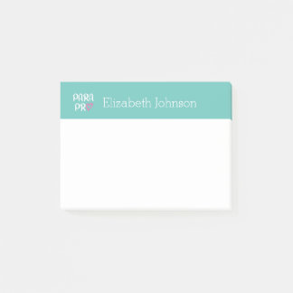 Bloco De Notas Presente Paraprofissional Para Coração Pro