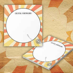 Bloco De Notas Presente Retro Vinyl para Agradecimento de Profess