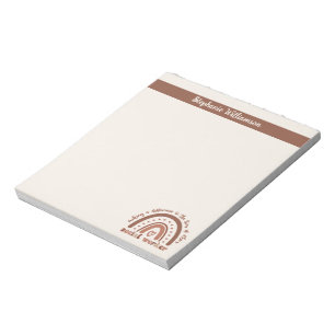 Bloco De Notas Presentes de Graduação Personalizados de Apreciaçã