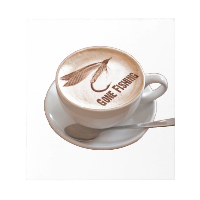 Bloco De Notas Presentes De Pesca De Voo (Frente)