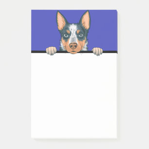 Bloco De Notas Presentes para Amantes de Blue Heeler Australian C