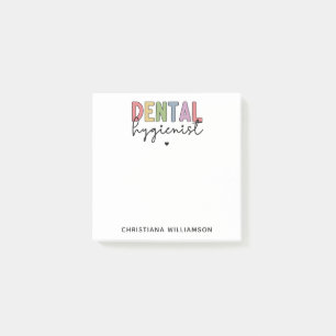 Bloco De Notas Presentes RDH de Higienista Dental de Nome Persona