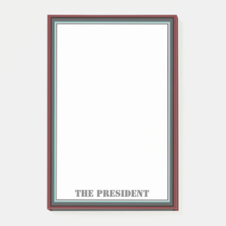 Bloco De Notas Presidente da empresa