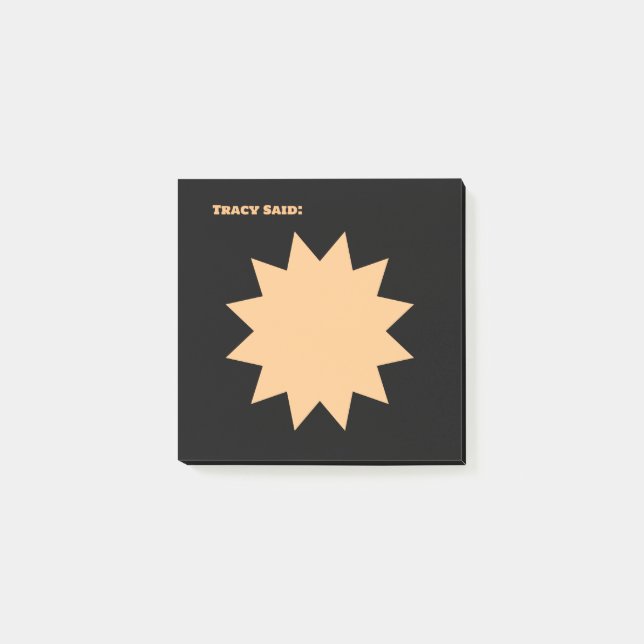 Bloco De Notas Preto Colorido (Frente)