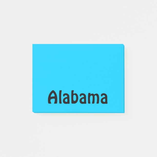 Bloco De Notas Preto Personalizado e Aqua (Frente)