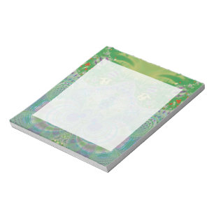 Bloco De Notas Primavera Verde