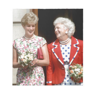 Bloco De Notas Princesa Diana-Barbara Bush