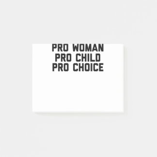Bloco De Notas Pró-Mulher Pro Child Pro Choice