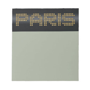 Bloco De Notas produtos de papel brilhantes de Paris