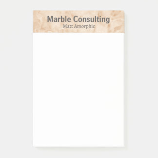 Bloco De Notas Professional Geologic Consulting Marble