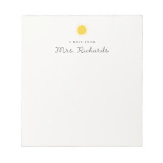 Bloco De Notas professor