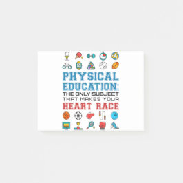 Bloco De Notas Professor de educação física Phys Ed Gym Coach Hea