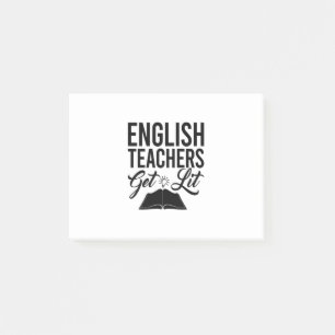 Bloco De Notas Professores Ingleses Ficam Lutados