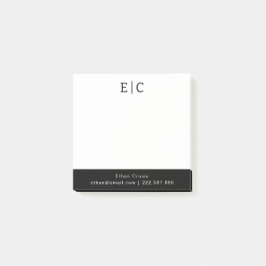 Bloco De Notas Profissional Simples Branco