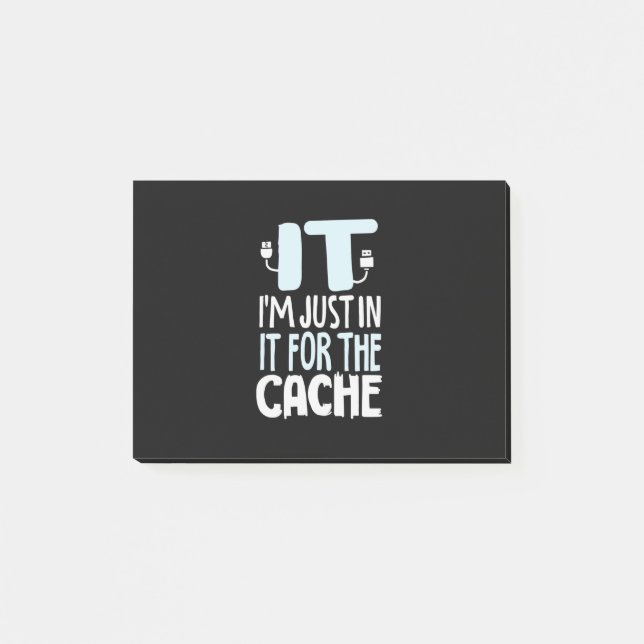 Bloco De Notas Programador Apenas Para O Cache (Frente)