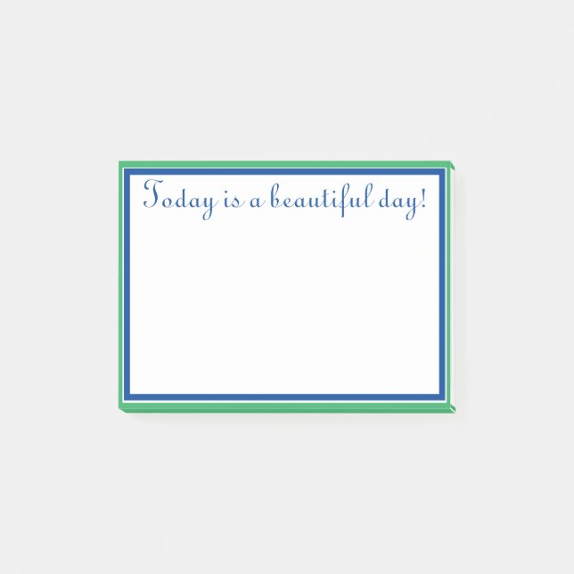 Bloco De Notas Projete suas Notas Personalizadas Impressas 3M (Frente)