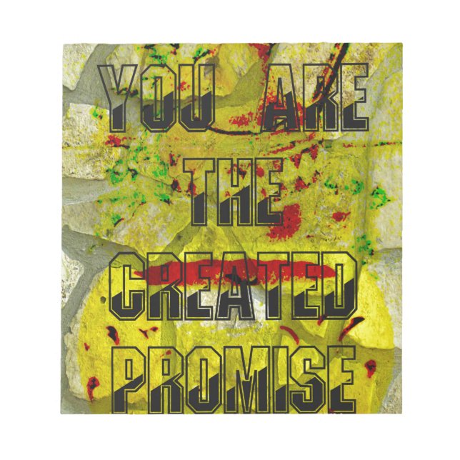 Bloco De Notas Promessa do ouro: O Script do Ouro do Destino (Frente)