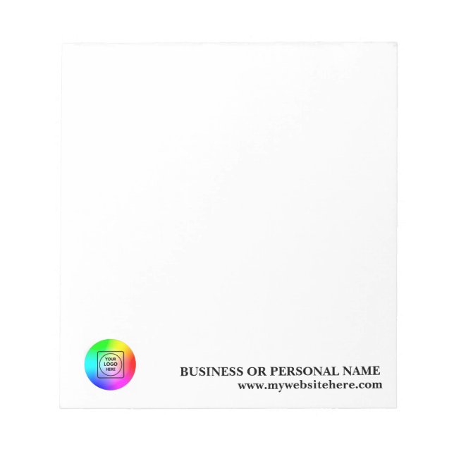 Bloco de Notas Promocional Personalizado com Logot (Frente)