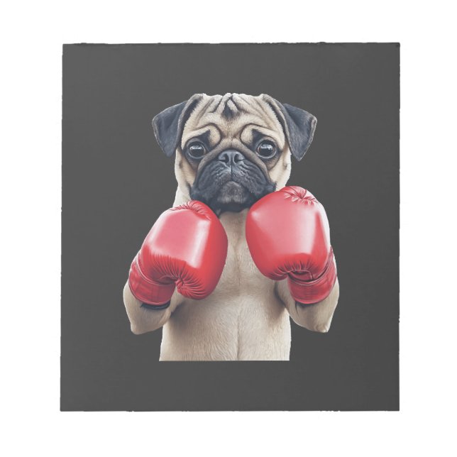 Bloco De Notas Pug    (Frente)