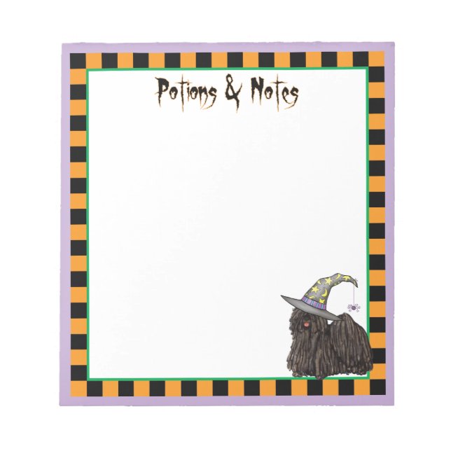 Bloco De Notas Puli Witch Notepad (Frente)