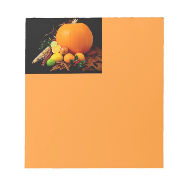 Bloco De Notas Pumpkin Notepad (Frente)