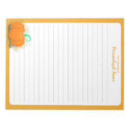 Bloco De Notas Pumpkin Playground - Linda