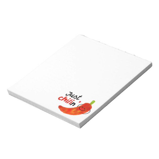 Bloco De Notas Pun Pepper Positivo - Apenas Chilin (Invertido)