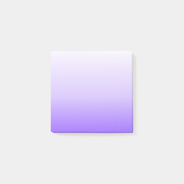 Bloco De Notas Purple Ombre Gradient (Frente)