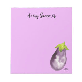 Bloco De Notas Púrpura Brilhante Da Gama De Aquarela Desenhada À 