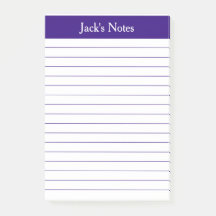 Púrpura Clássica Personalizada