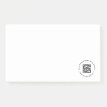 QR Branco | Design de Negócios Minimalista Limpo