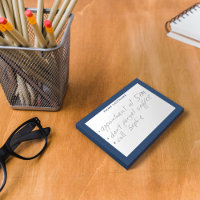 Quadro Azul Simples do Marinho Moderno Personaliza