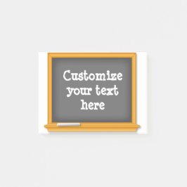 Bloco De Notas Quadro de Chalkroom de Mini Sala de Classe