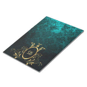 Bloco De Notas Quadro de ouro personalizado de luxo para Damasco