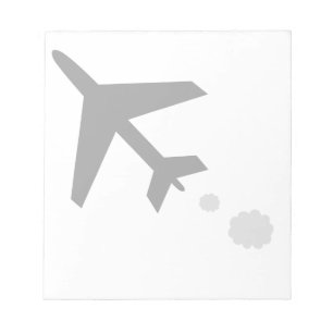 Bloco De Notas qualquer coisa avião; plano